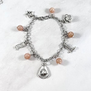 Cowboy Like Me Inspired Charm Bracelet