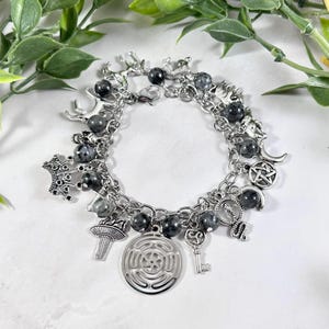 Ultimate Hekate Charm Bracelet - Hecate, Greek Mythology Jewelry, Greek Goddess, Witch