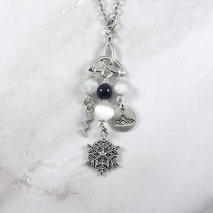 Cailleach Necklace, Irish Goddess of Winter, Celtic Goddess