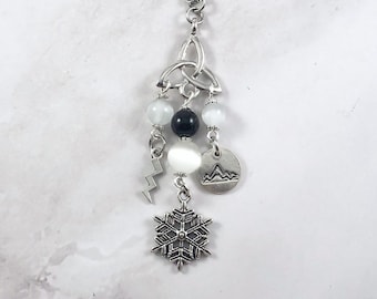 Cailleach Necklace, Irish Goddess of Winter, Celtic Goddess