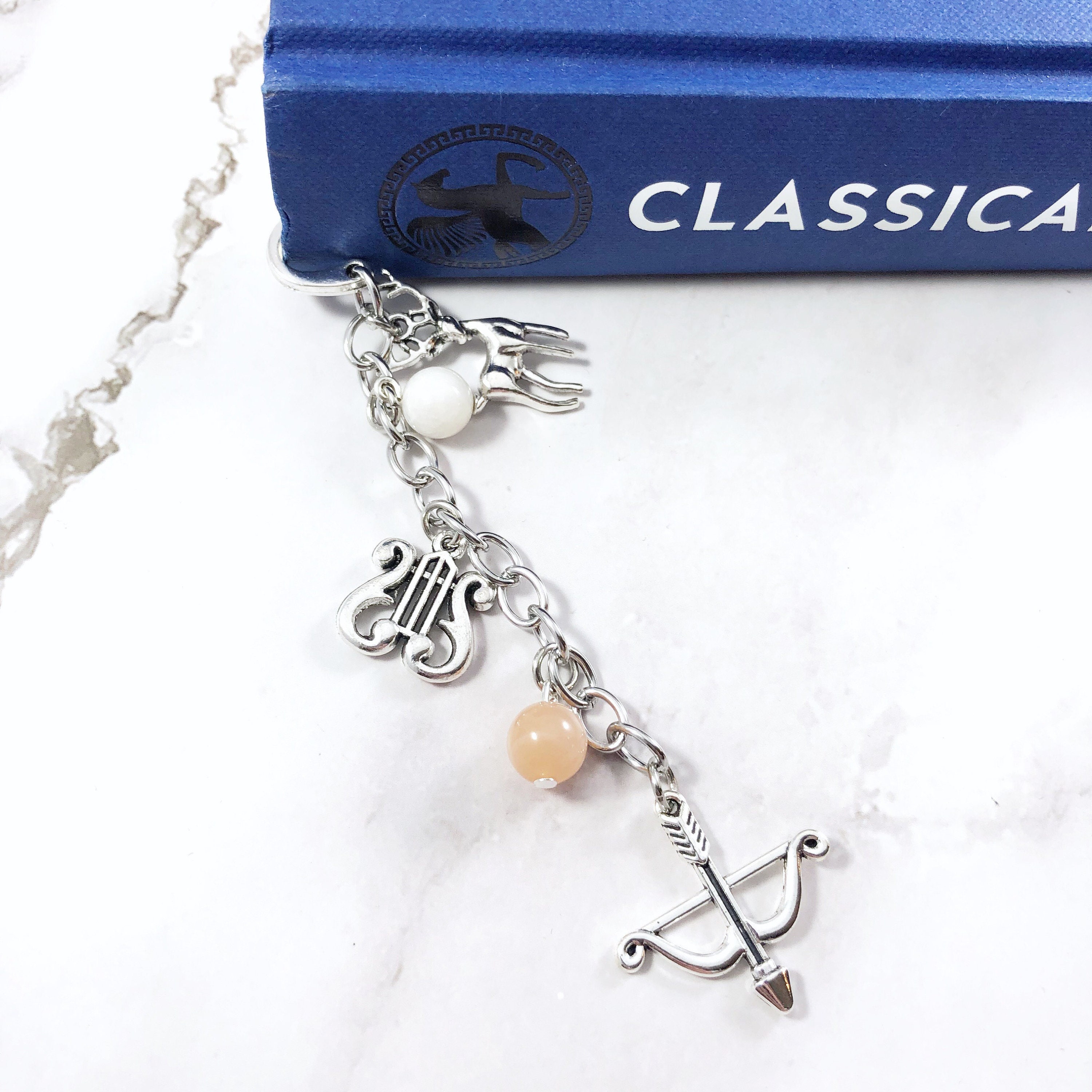 Artemis and Apollo Bookmark: Greek Mythology Book Accessory - Etsy