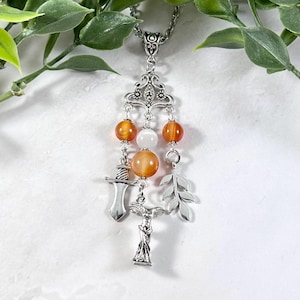Nike Necklace, Greek Goddess of Victory, Greek Mythology Jewelry