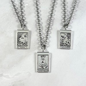 Tarot Card Necklace, Tarot Jewelry
