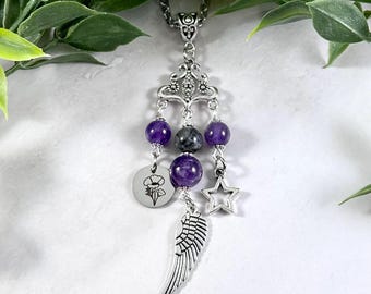 Morpheus Necklace, Greek God of Dreams