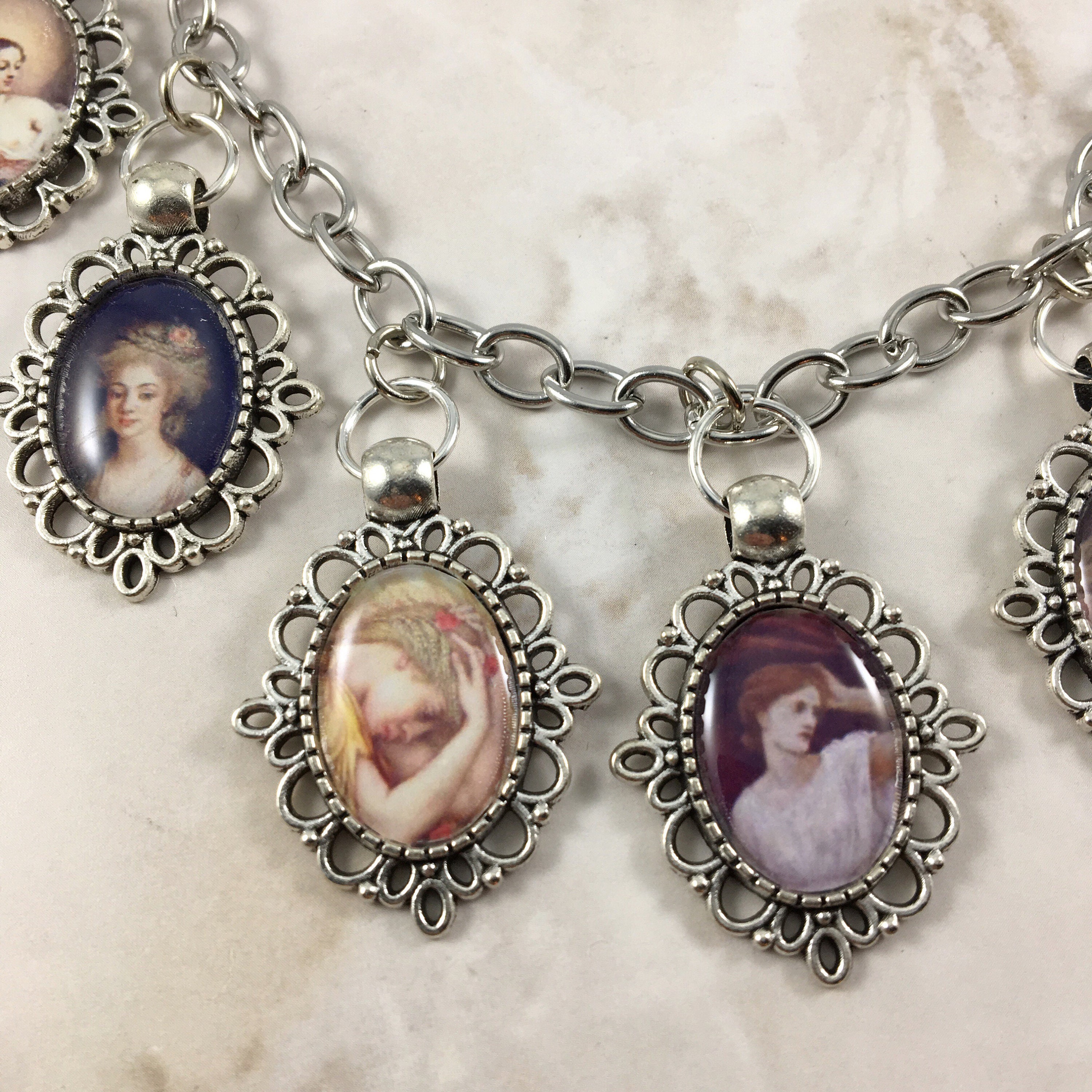 Greek Goddesses Charm Bracelet Greek Mythology Jewelry Hera | Etsy