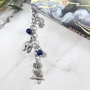 Athena Bookmark, Greek Goddess, Greek Mythology, Minerva, Metal Bookmark, Goddess of Wisdom, Book Accessory, Hellenic