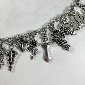 Greek Mythology Charm Bracelet (Deluxe Version) - Olympian Gods & Goddesses image 6