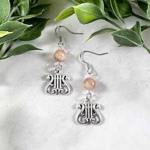Apollo Earrings, Apollon, Greek God, Greek Mythology Jewelry, Hellenic