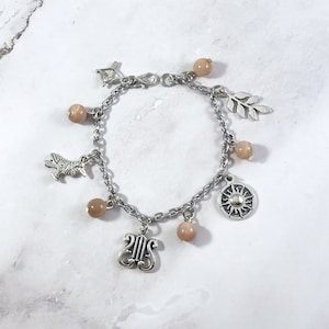 Apollo Charm Bracelet, Greek Mythology, Jewelry, Apollon, Hellenic