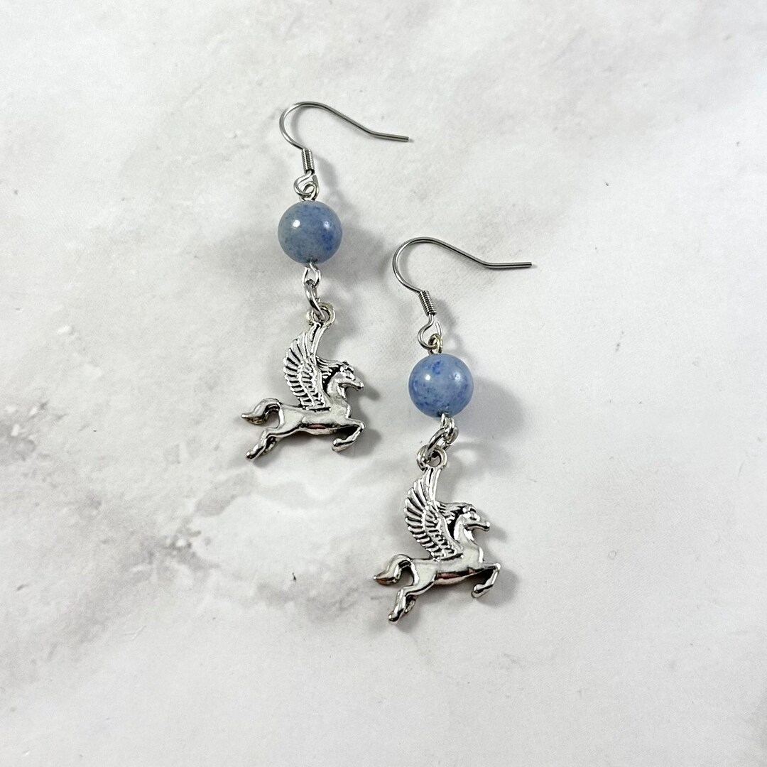 Pegasus Coin Earrings main image 1