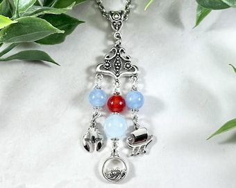 The Odyssey Pendant Necklace - Greek Mythology Jewelry, Homer’s Epic