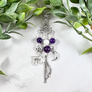 Artemis Necklace, Greek Mythology Jewelry, Greek Goddess, Diana, Hellenic, Pagan, Goddess Necklace
