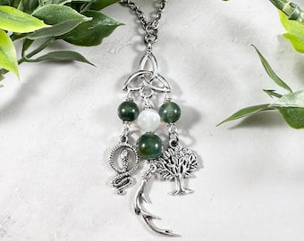 Cernunnos Pendant Necklace - Celtic God of Nature