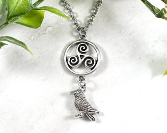 The Morrigan Necklace, Irish Goddess