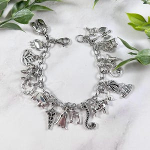 The Odyssey Charm Bracelet - Greek Mythology Jewelry, Odysseus, Homer