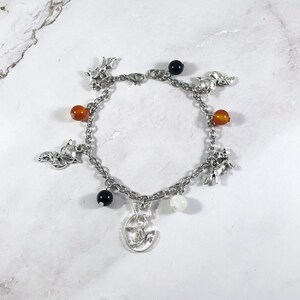 Fox Charm Bracelet, Fox Jewelry