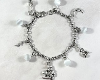 The Prophecy Inspired Charm Bracelet, Music Inspired Jewelry