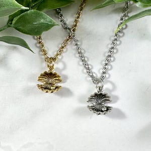 Aphrodite’s Shell Necklace - Silver or 14k Gold Plated, Greek Mythology Jewelry