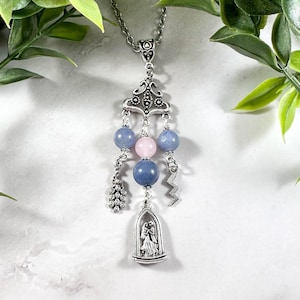 Zeus and Hera Necklace, Greek Mythology Jewelry