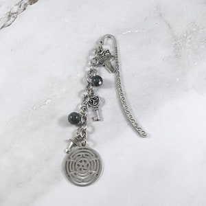 Hecate Bookmark, Hekate, Greek Goddess, Greek Mythology, Goddess of Witchcraft, Metal Bookmark, Hellenic, Witch