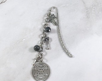 Hecate Bookmark, Hekate, Greek Goddess, Greek Mythology, Goddess of Witchcraft, Metal Bookmark, Hellenic, Witch