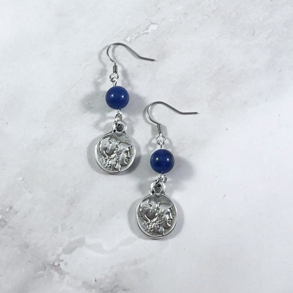 Athena Gold Earrings