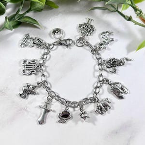 Jason and the Argonauts Charm Bracelet - Greek Mythology Jewelry