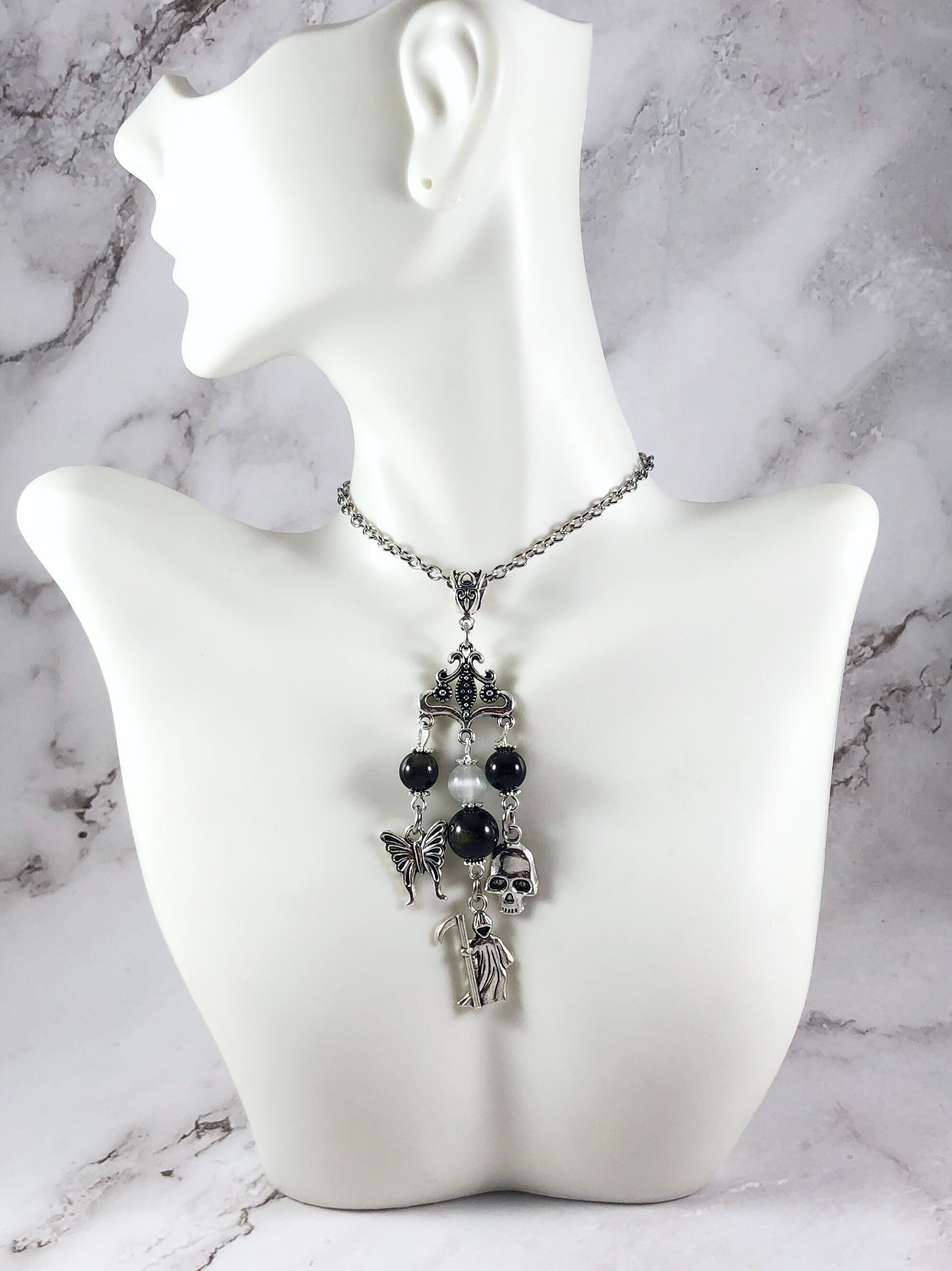 Thanatos Necklace - Etsy