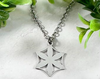 Flower of Aphrodite Necklace - Stainless Steel