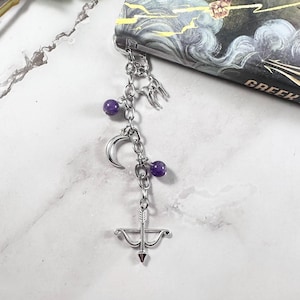 Artemis Bookmark, Greek Goddess, Greek Mythology, Diana, Metal Bookmark, Goddess of the Hunt, Book Accessory, Hellenic