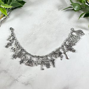 Greek Mythology Charm Bracelet (Deluxe Version) - Olympian Gods & Goddesses image 2