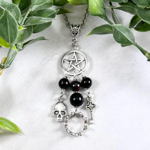 Hades Necklace, Greek God of the Underworld, Greek Mythology Jewelry, Pluto