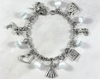 But Daddy I Love Him Inspired Charm Bracelet, Music Inspired Jewelry