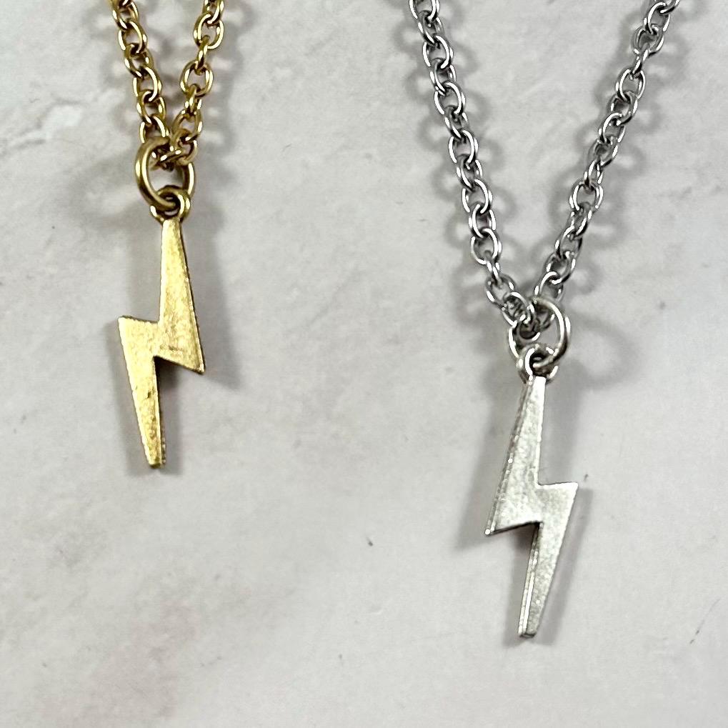 Zeus' Lightning Bolt Necklace, Greek Mythology - Etsy