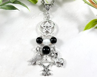 Lucifer Pendant Necklace: Deity Jewelry, Sigil