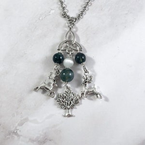 Elen of the Ways Necklace, Celtic Goddess, Celtic Mythology