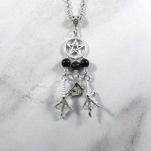 Baba Yaga Necklace, Slavic Folklore