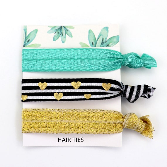 Al Natural Hair Ties Hair Tie Party Favours Hair Elastics Etsy