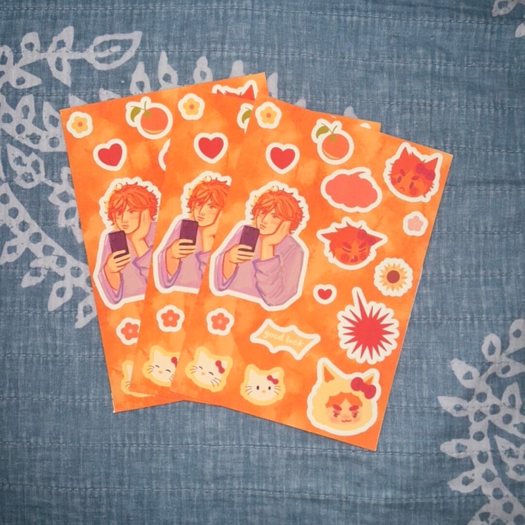 O High Sticker Sheets Etsy