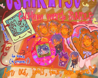 custom oshikatsu ita bag merch bundle commission