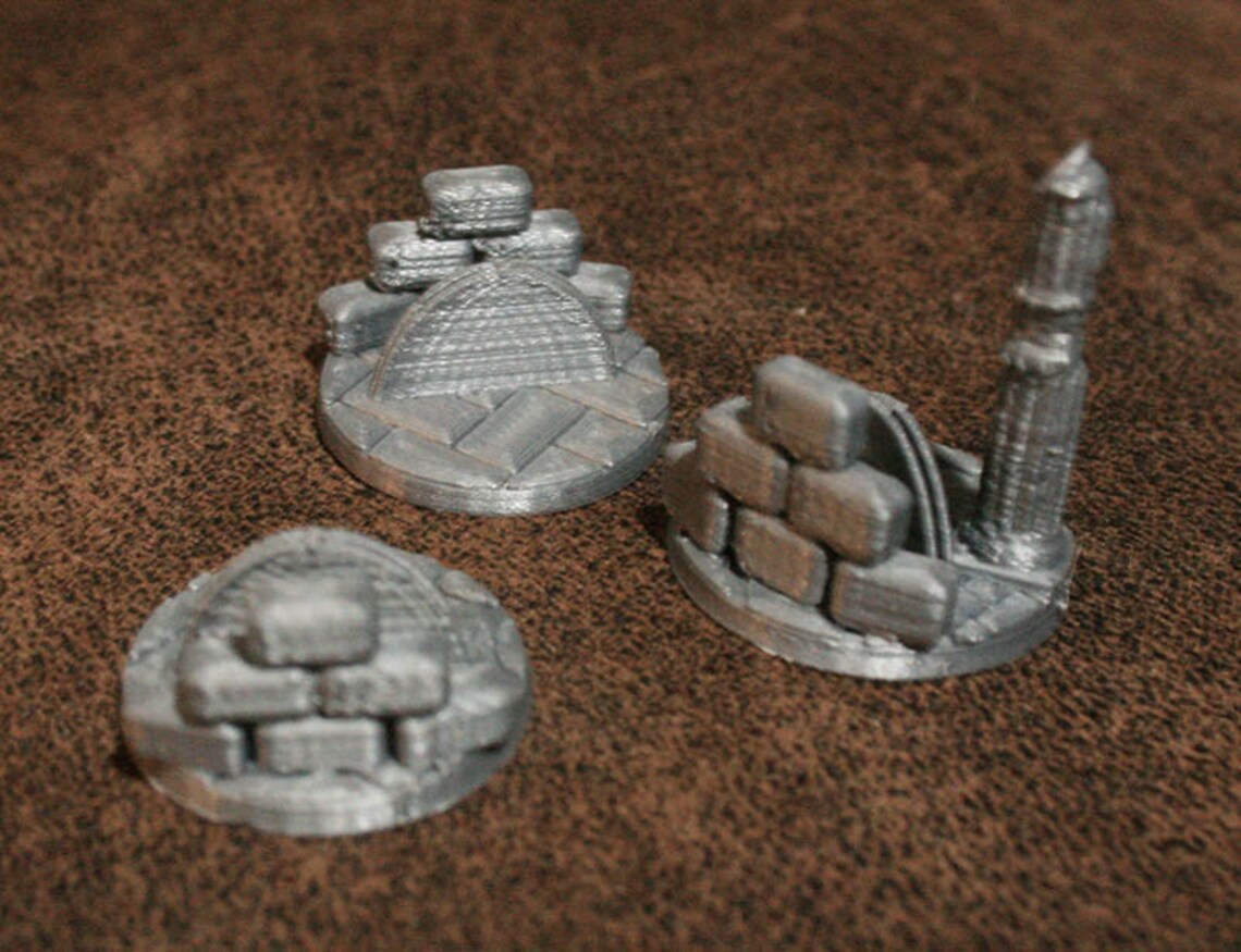 25mm Miniature Bases for Paper Minis for Dungeons &amp; Dragons | Etsy