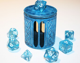 Dwarven DiceSmith Dice Jail / Prison or Holder For Dungeons & Dragons, Pathfinder and other Tabletop Roleplaying Games TTRPGs