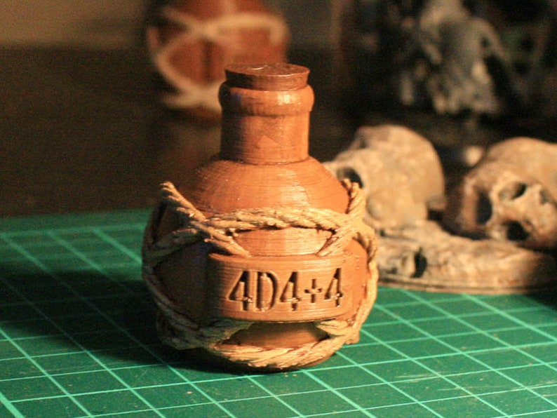 Healing Potion Flasks Bottles For Dungeons & Dragons and Other Etsy