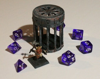 Dice Prison III, Jail or Cage for Tabletop Roleplaying Games like Dungeons & Dragons, Pathfinder, Zombicide and more.