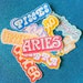 Zodiac Sticker, astrology sticker, zodiac art, Taurus, Pisces, Capricorn, Aries, Libra, Leo, cancer, Sagittarius, Aquarius, Gemini, Virgo,