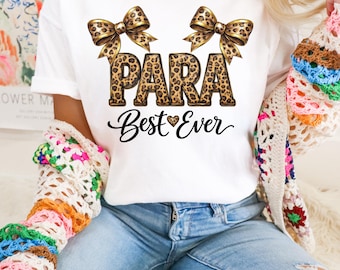 La mejor para de la historia, camiseta de vida para para, camiseta de auxiliar docente, camiseta de asistente de maestro, camiseta de maestro Comfort Colors