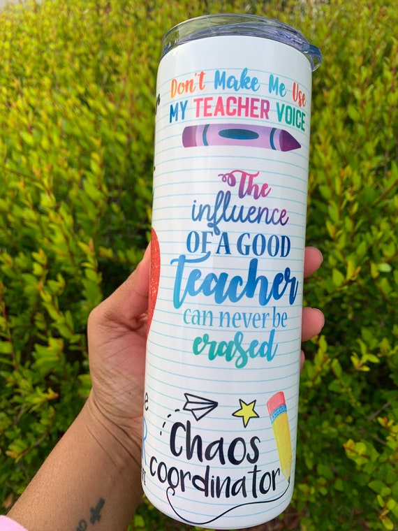 Teacher Tumbler / Best Teacher Tumbler / Teacher Gift Etsy