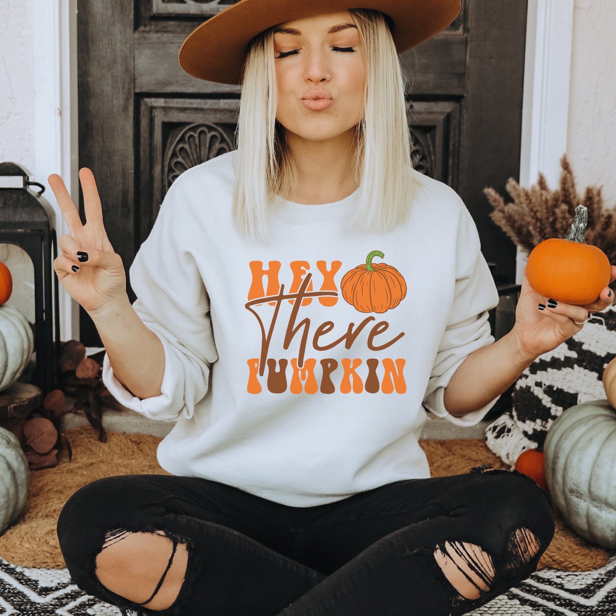 Hey There Pumpkin Sweatshirt - Etsy