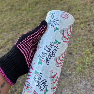 Tis The Season Christmas Tumbler/ Christmas tumbler/ Christmas gift ideas/ Personalized Tumbler/Christmas tree cake tumbler/ Cake tumbler