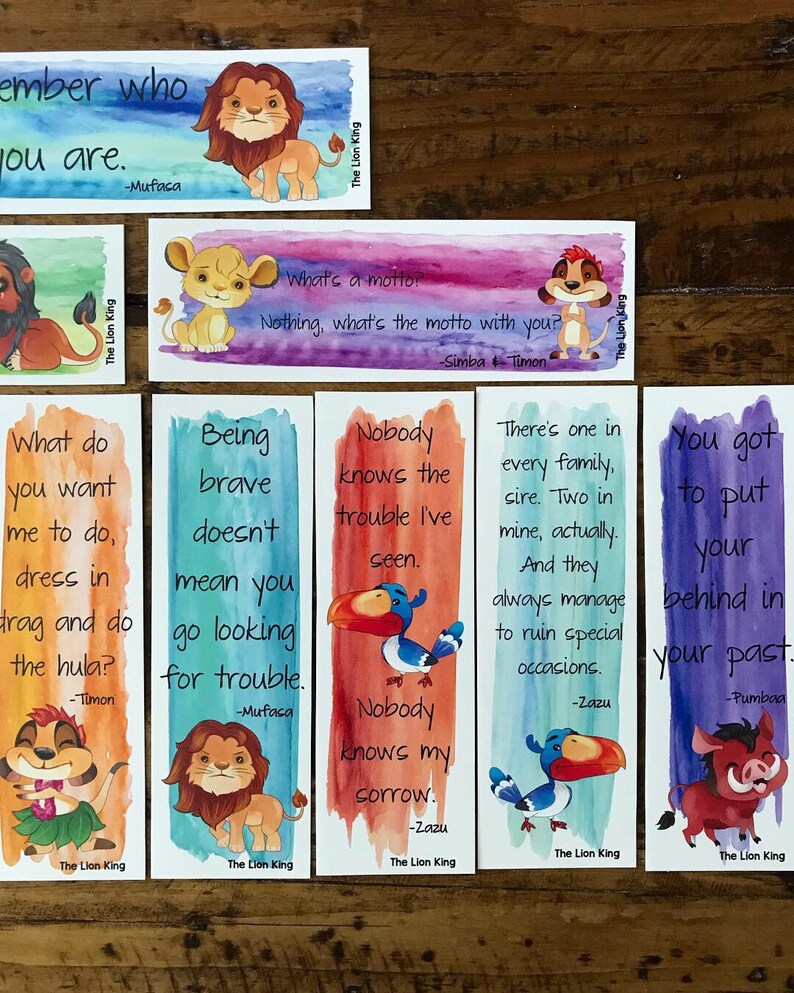 cute-lion-pride-bookmarks-etsy